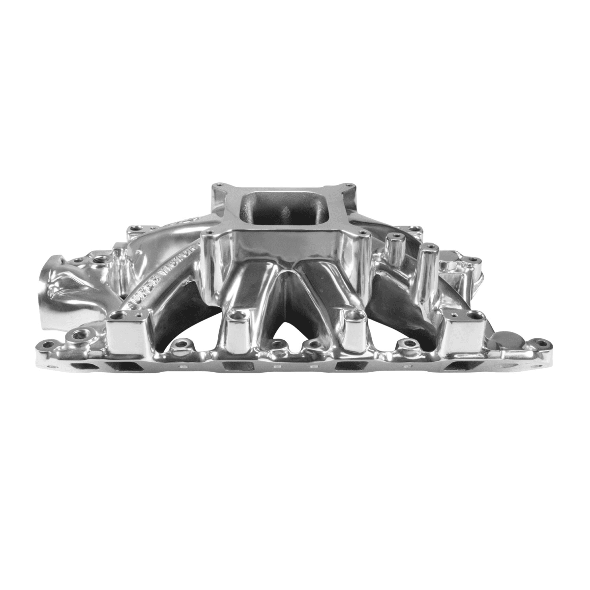 Edelbrock Super Victor SBF EFI Single Plane Polished Intake Manifold - 8.2 Deck thumbnail 3