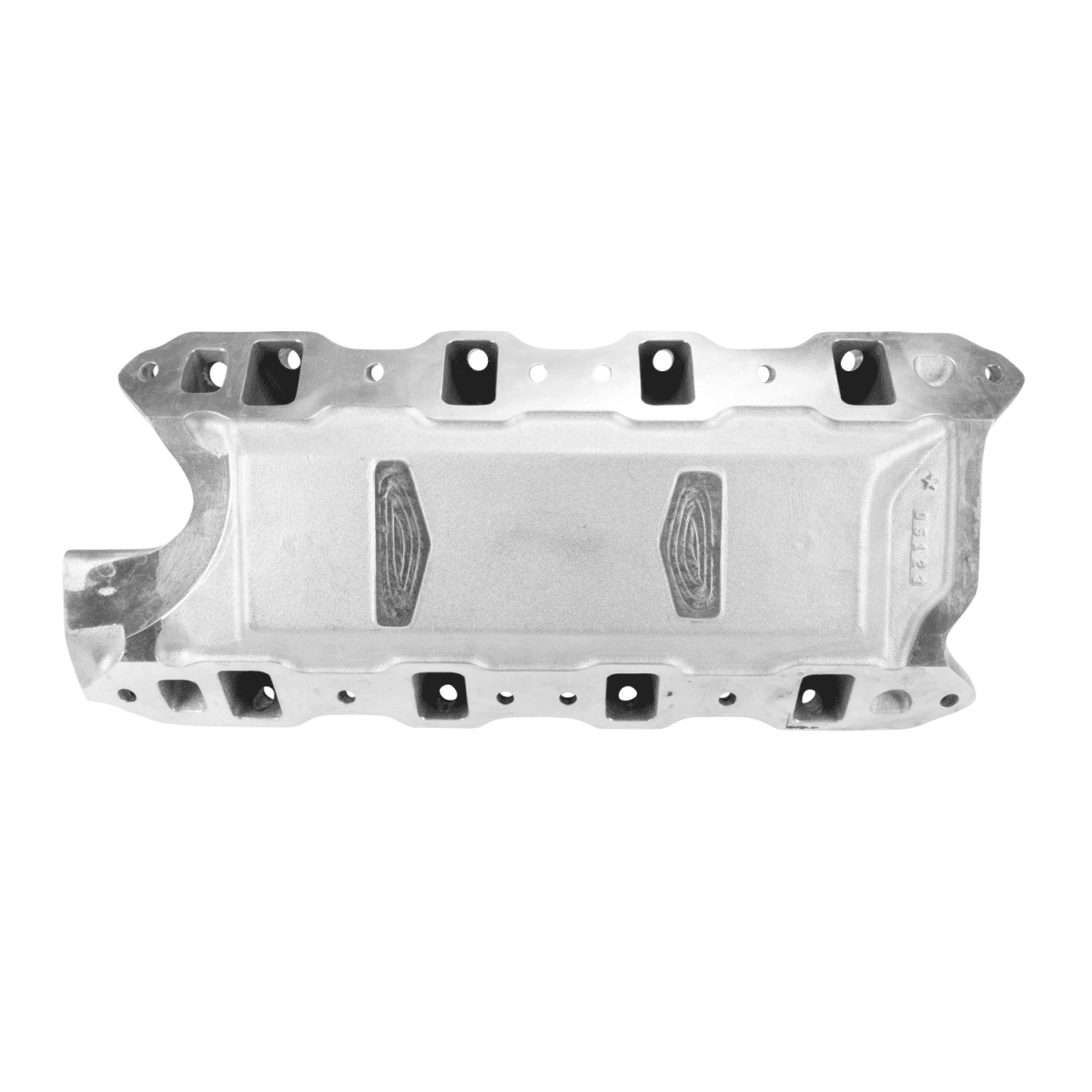 Edelbrock Super Victor SBF EFI Single Plane Polished Intake Manifold - 8.2 Deck thumbnail 4