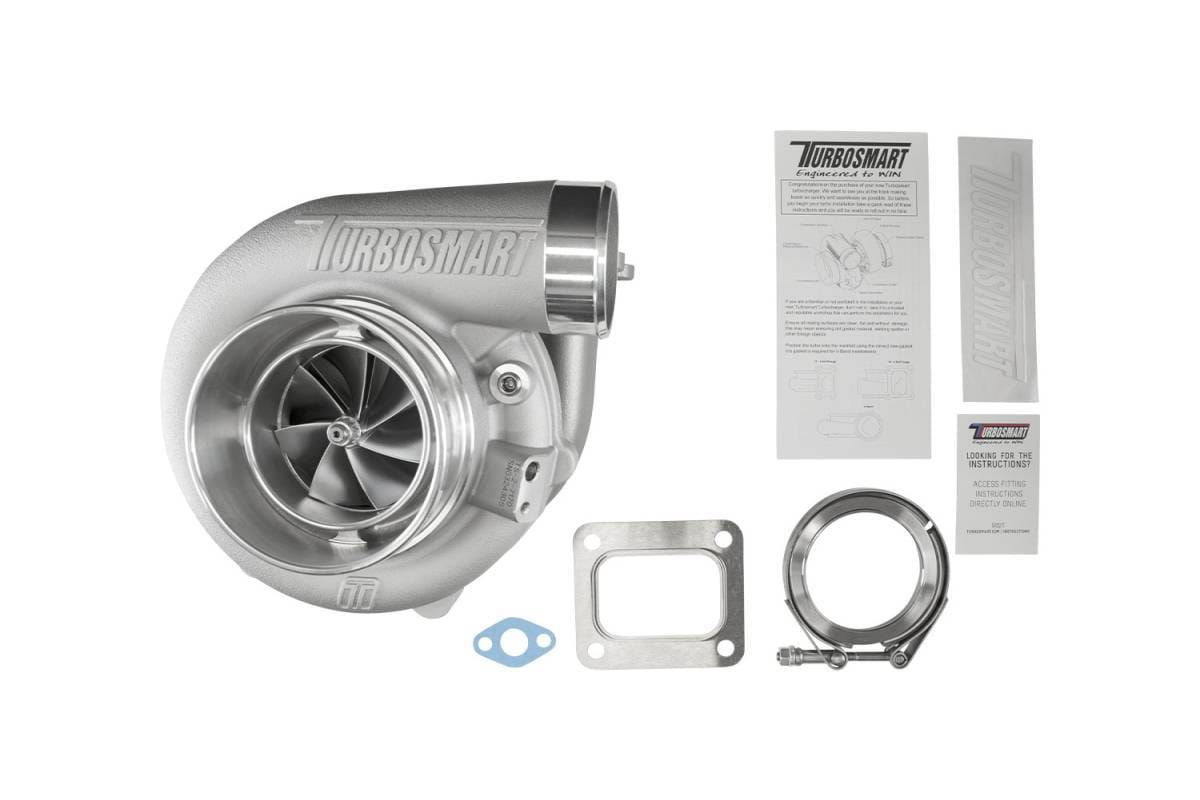 Turbosmart TS-2 Turbocharger (Water Cooled) 6870 68mm (Kompact) T3 (1.10 AR) Externally Wastegated thumbnail 6