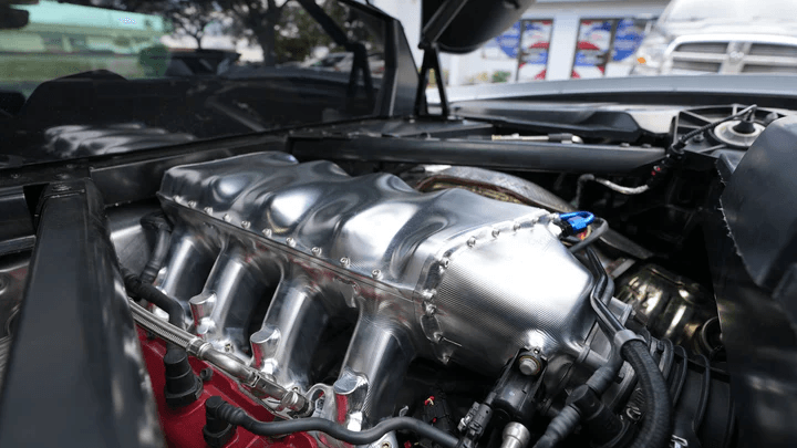 Wilson Manifold Chevy Corvette C8 2020+ LT1/LT2 Billet High Performance Intake Manifold - Black Anodized thumbnail 4