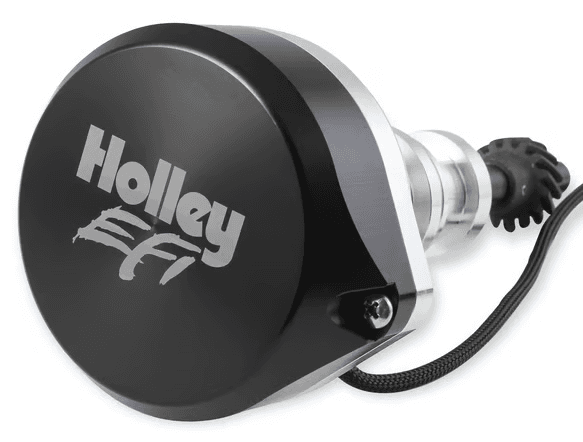 Holley EFI Billet Blank Distributor Cap for Dual Sync Distributors - Black thumbnail 2