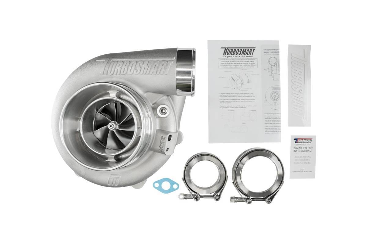 Turbosmart TS-2 Turbocharger (Water Cooled) 6466 (64mm) V-Band 0.82AR Externally Wastegated thumbnail 6