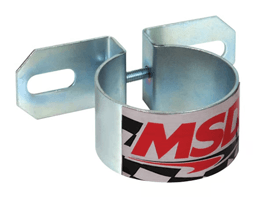 Holley MSD Universal Canister-Style Ignition Coil Horizontal Mount Bracket