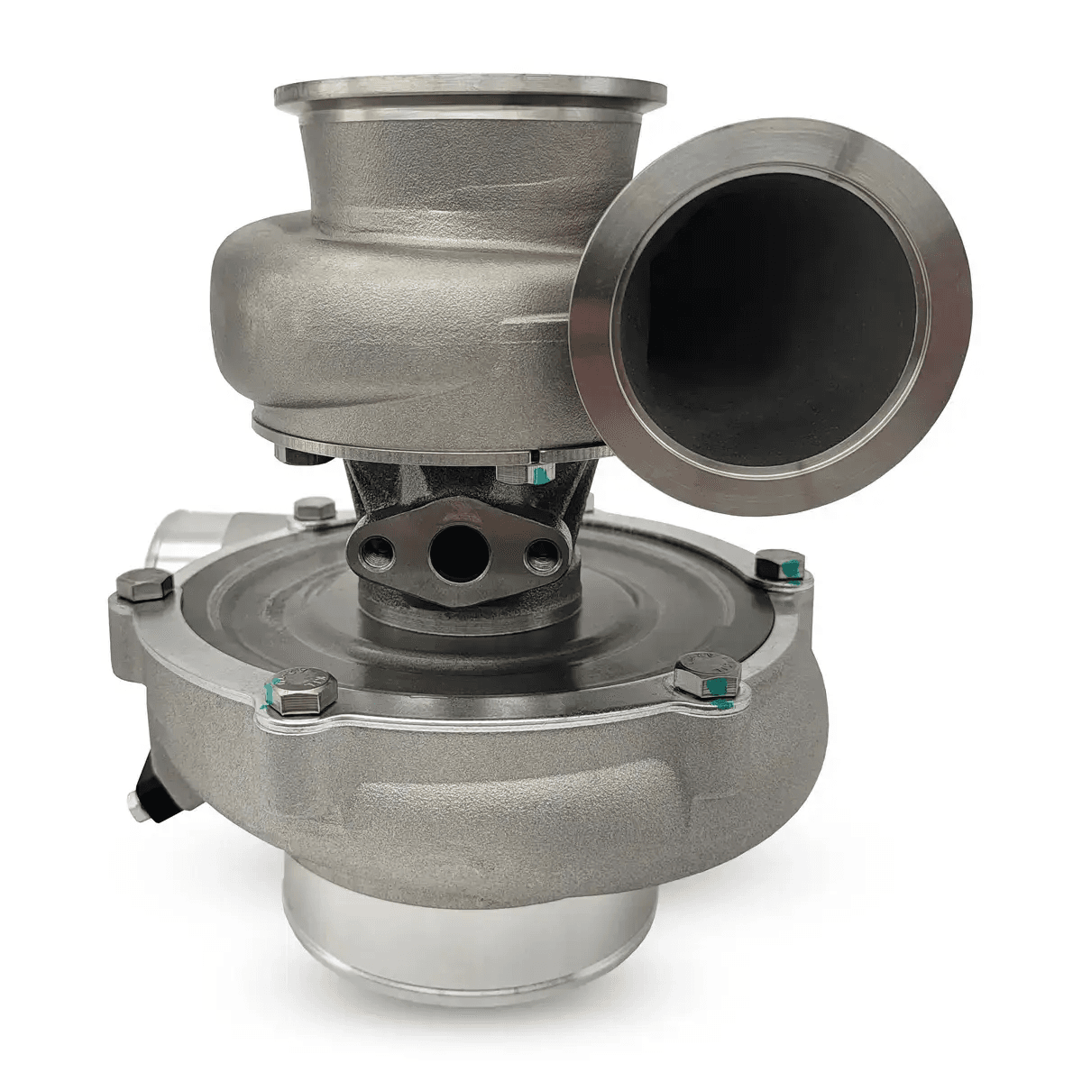 Hellion 62mm Universal R-Series 62/62R Turbocharger w/ Billet Compressor Wheel - V-Band Inlet Flange (815 Max HP) thumbnail 3