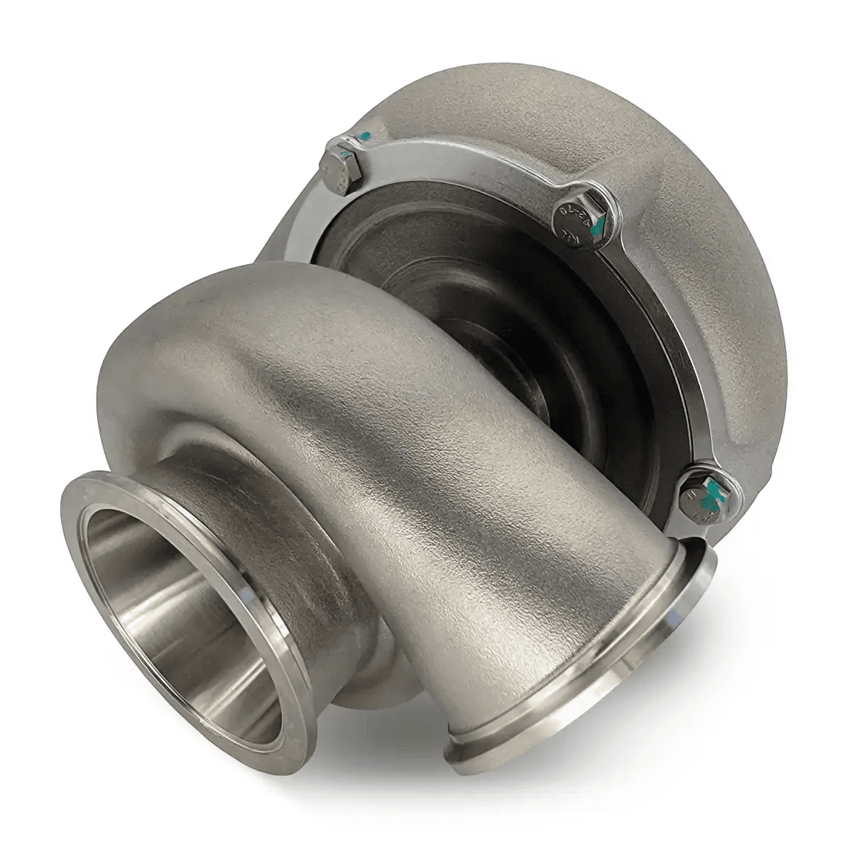 Hellion 62mm Universal R-Series 62/62R Turbocharger w/ Billet Compressor Wheel - V-Band Inlet Flange (815 Max HP) thumbnail 4