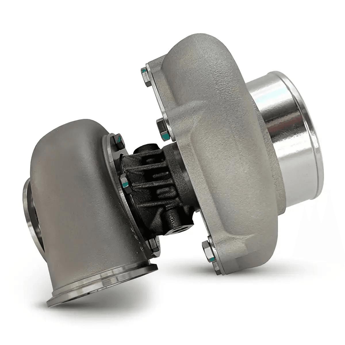Hellion 64mm Universal R-Series 64/66B Turbocharger w/ Billet Compressor Wheel - V-Band Inlet Flange (945 Max HP) thumbnail 2