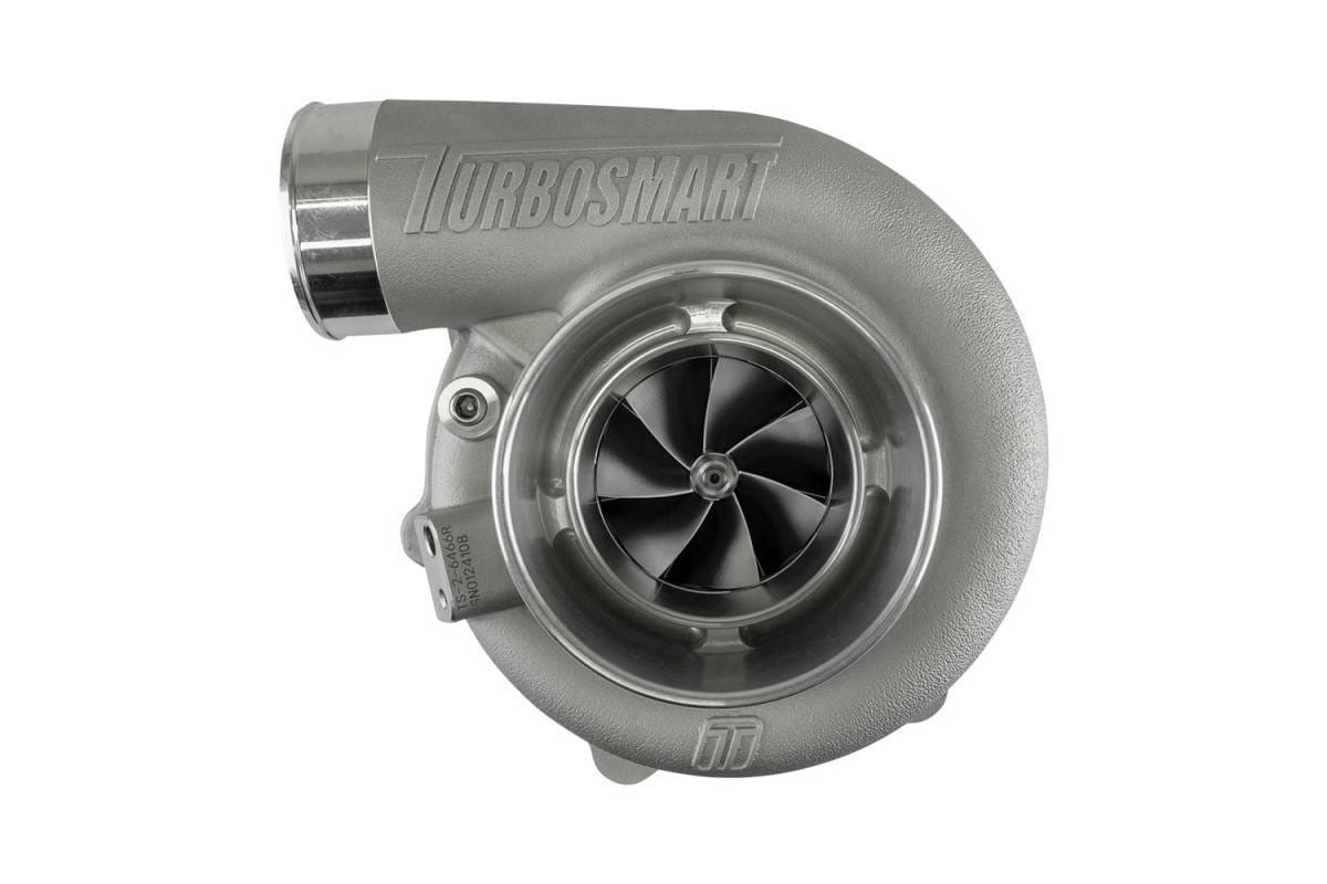 Turbosmart TS-2 Turbocharger (Water Cooled) 6466 (64mm) V-Band Reverse Rotation 0.82AR Externally Wastegated thumbnail 2