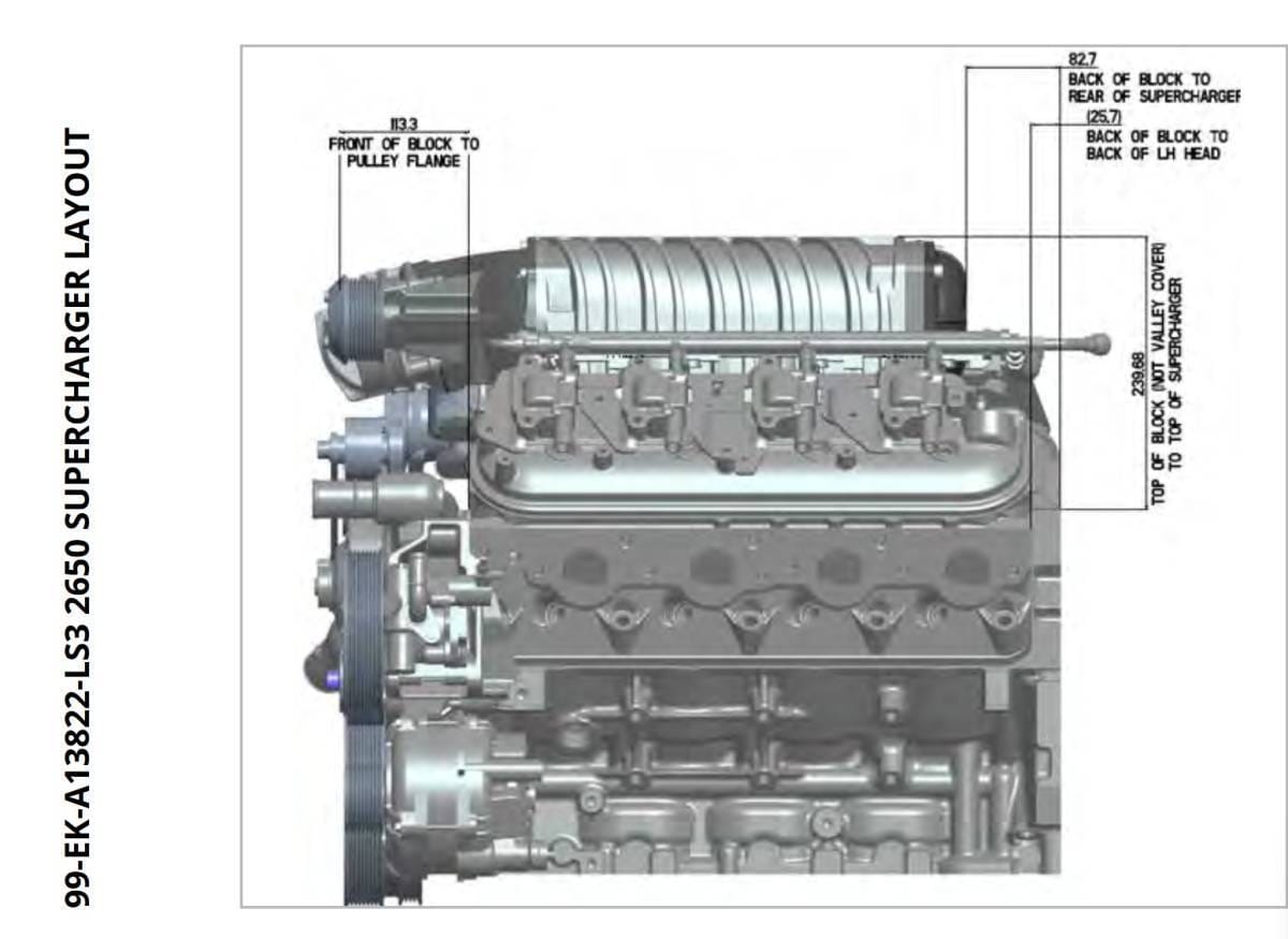 Harrop TVS2650 Supercharger Intercooled LS Hot Rod Kit - LS1/LS2/LS3/LS7 thumbnail 7