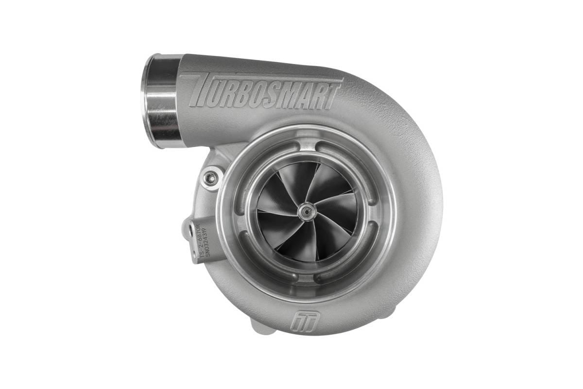 Turbosmart TS-2 Turbocharger (Water Cooled) 6870 68mm (Kompact) V-Band Reverse Rotation (1.07 AR) Externally Wastegated thumbnail 3
