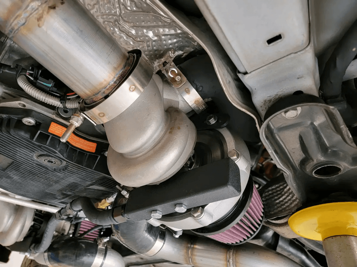 Dodge Durango SRT Hellcat 2021+ Hellion Compound Boost Twin 62mm Turbo Kit - Works with OE Blower thumbnail 2