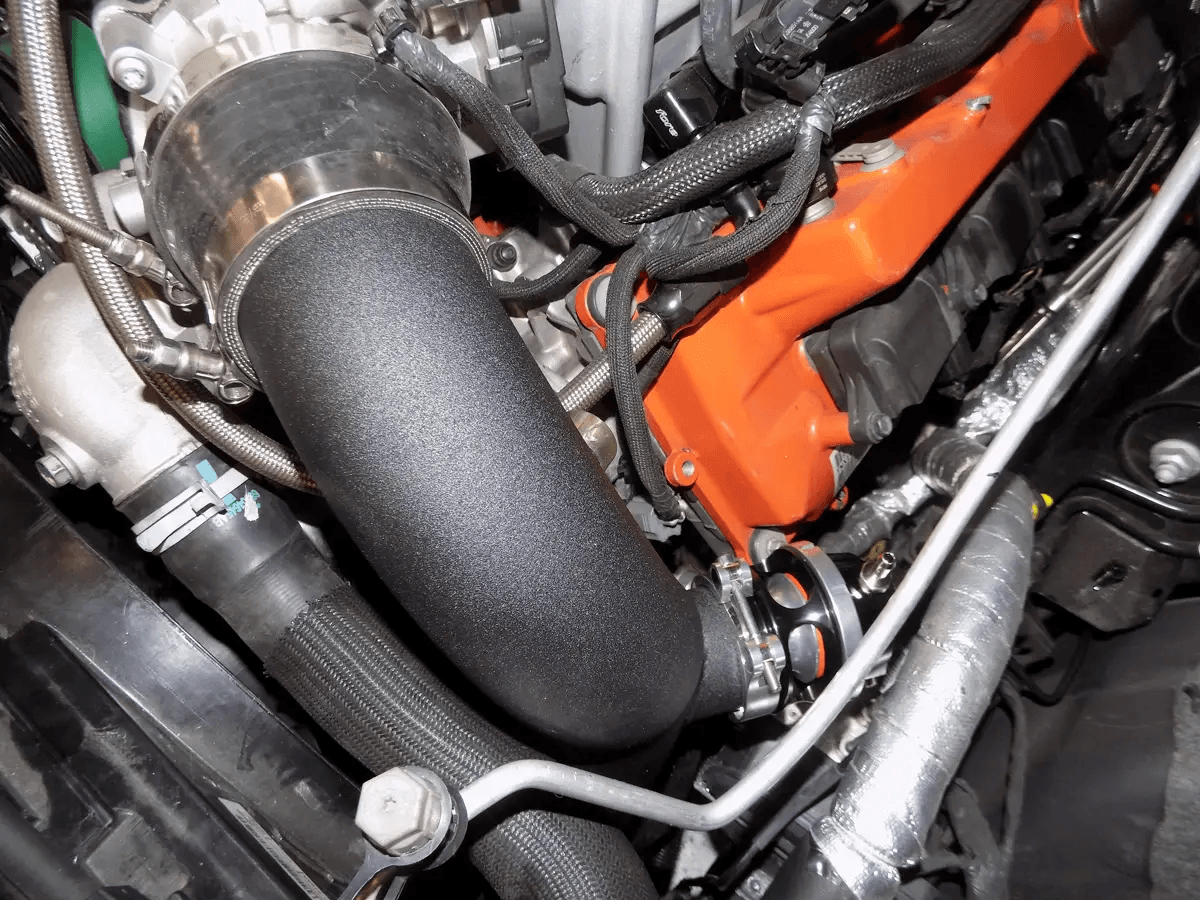 Dodge Durango SRT Hellcat 2021+ Hellion Compound Boost Twin 62mm Turbo Kit - Works with OE Blower thumbnail 3