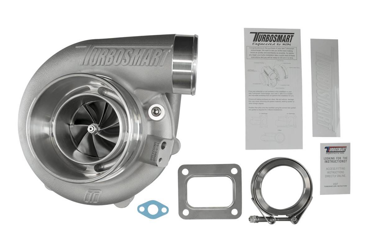 Turbosmart TS-1 Turbocharger 6466 T4 64mm (0.82AR) Externally Wastegated thumbnail 6