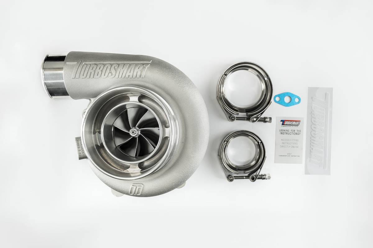 Turbosmart TS-1 Turbocharger 6466 V-Band 64mm (0.82AR) Externally Wastegated (Reverse Rotation) thumbnail 6