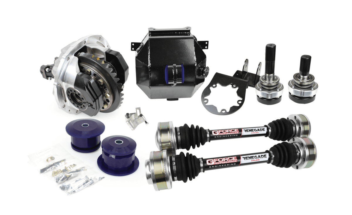 Pontiac GTO / VZ Complete GForce Performance 9" Rear End IRS Kit Alum Center Section  2004-2006 