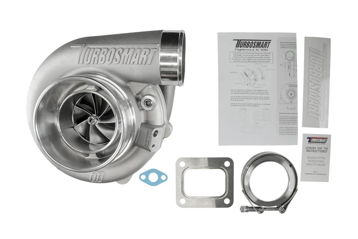Turbosmart TS-2 (Water Cooled) Turbocharger 6466 T4 64mm (0.96AR) Externally Wastegated thumbnail 6