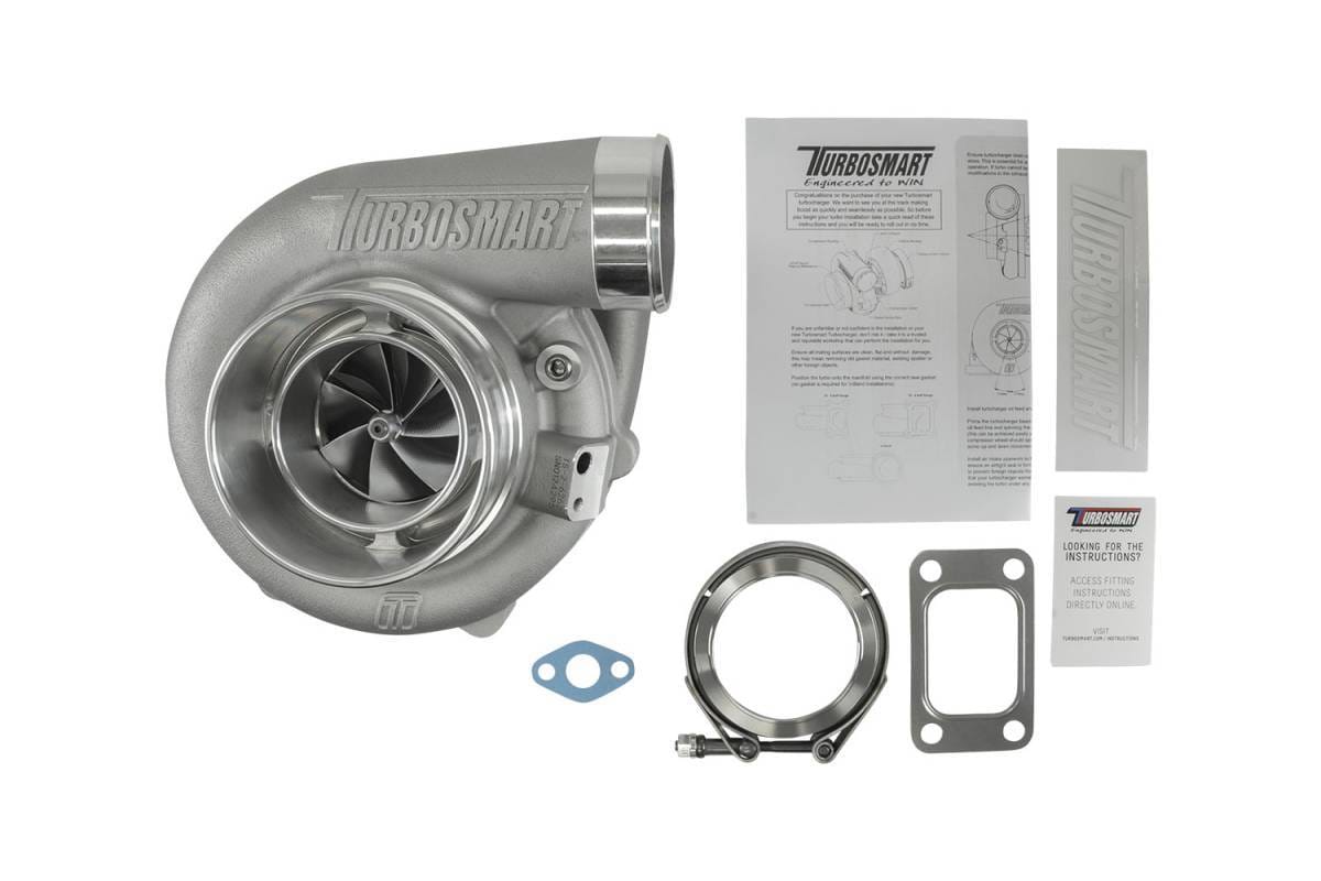 Turbosmart TS-2 (Water Cooled) Turbocharger 6262 T3 62mm (0.82AR) Externally Wastegated thumbnail 6