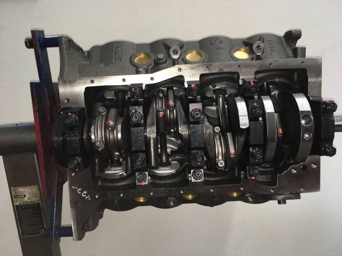 Ford 302 Stroker Dart SHP Short Block Large Bore 347ci, cast crank  thumbnail 4
