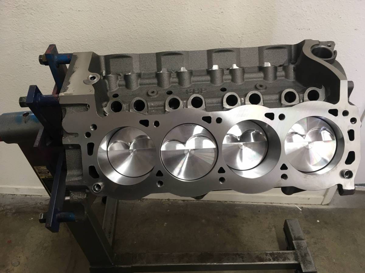 Ford 302 Stroker Dart SHP Short Block Large Bore 347ci, cast crank  thumbnail 2