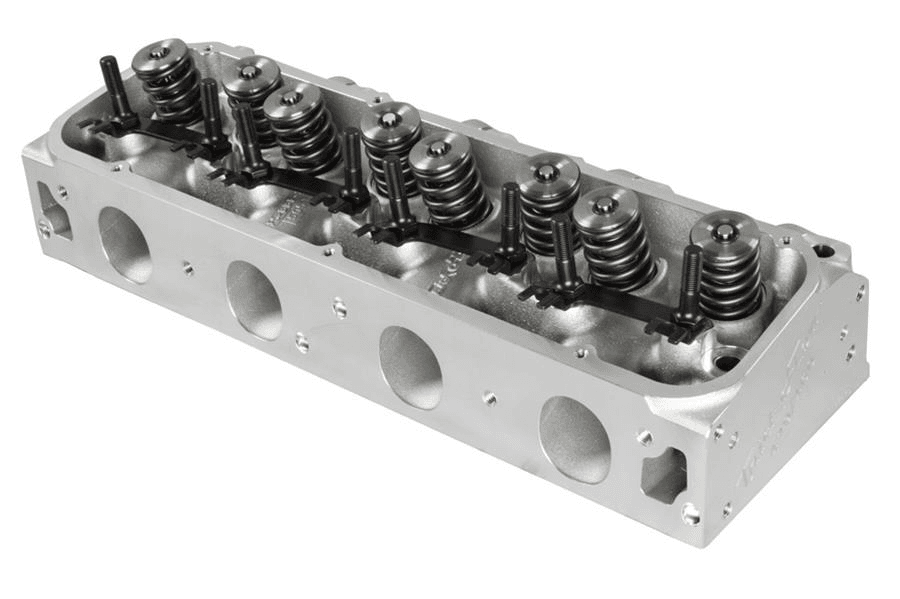 Trickflow PowerPort Cylinder Head, Big Block Ford 429/460, 290cc Intake, Ti Ret, Max Lift .680, 215 Lb Spring thumbnail 2