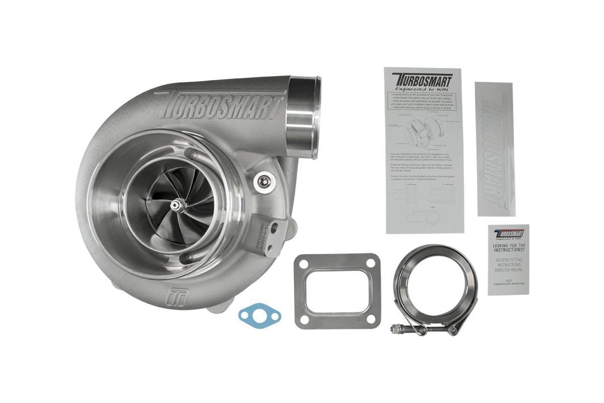 Turbosmart TS-1 Turbocharger 6262 T4 62mm (0.82AR) Externally Wastegated thumbnail 6