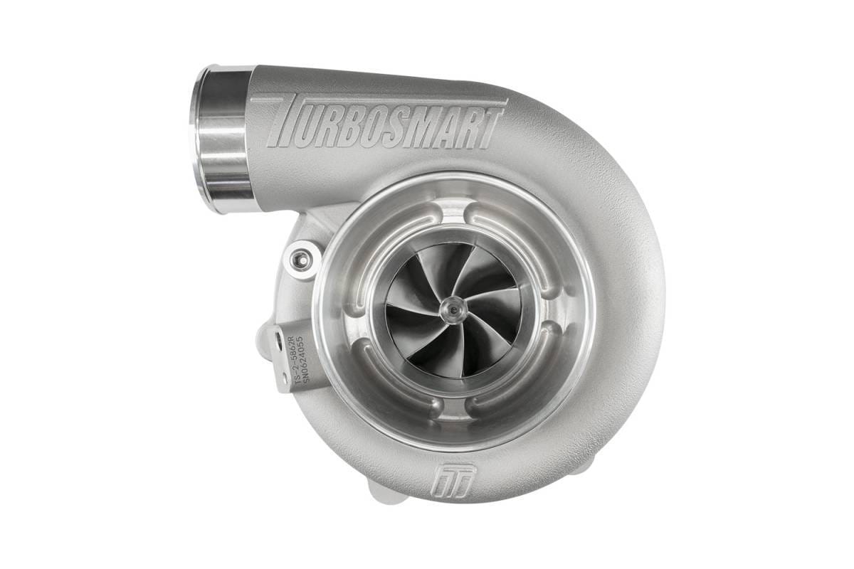 Turbosmart TS-2 (Water Cooled) Turbocharger 5862 V-Band Reverse Rotation 58mm (0.82AR) Externally Wastegated thumbnail 3