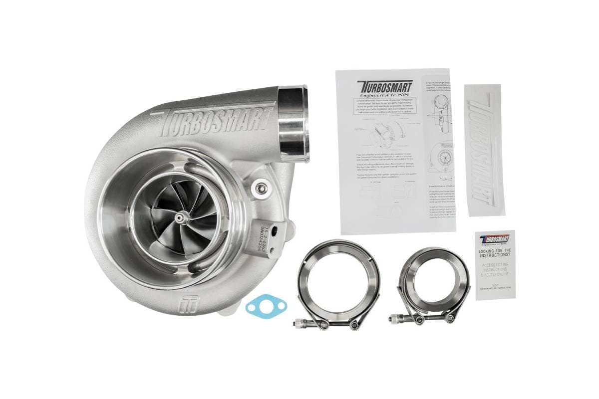 Turbosmart TS-2 (Water Cooled) Turbocharger 6262 V-Band 62mm (0.82AR) Externally Wastegated thumbnail 6