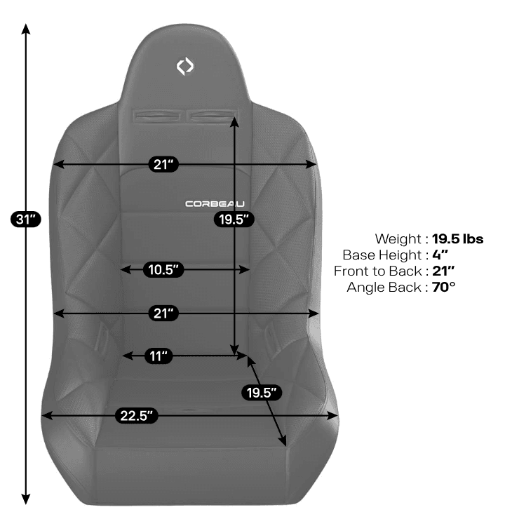 Corbeau Baja JP Racing Seat thumbnail 5