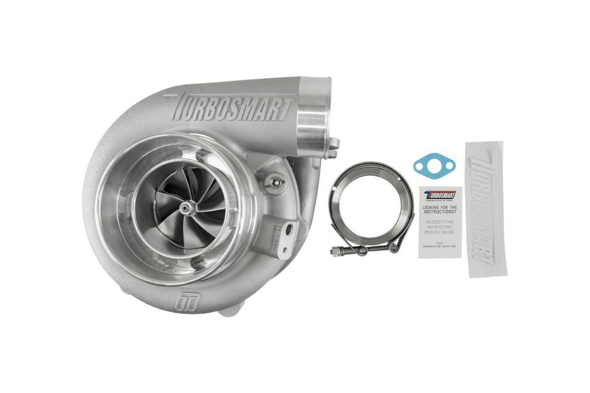 Turbosmart TS-1 Turbocharger 6466 T4 64mm Divided (1.00AR) Externally Wastegated thumbnail 6