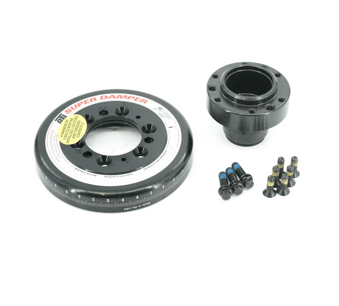BTR LT 6-Rib Front Accessory Drive Bracketless System w/ PS, AC & Alternator, Dress-Up Kit and ATI Balancer - Black thumbnail 4