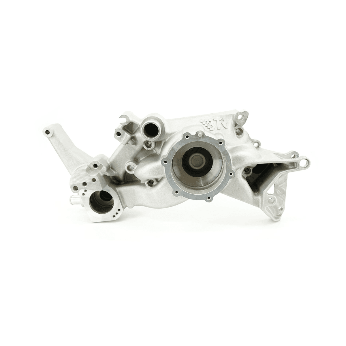 BTR LT 6-Rib Front Accessory Drive Bracketless System w/ PS, AC & Alternator and ATI Balancer - Satin thumbnail 3