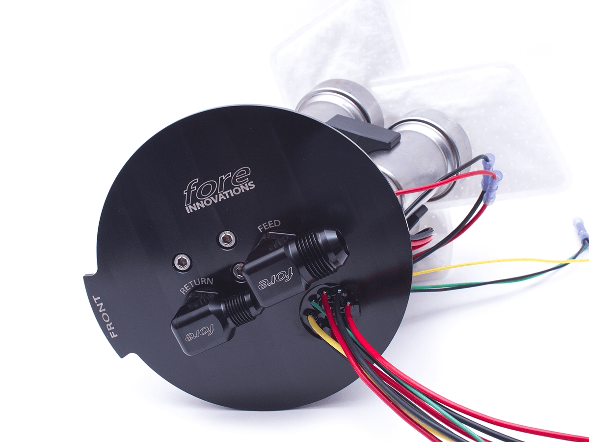 Fore Innovations 2005-2021 Dodge/Chrysler 5.7L/6.1L/6.4L SRT/RT Triple Pump LX Fuel Pump Billet Module - 1200+rwhp on E85 (Return Style Only) thumbnail 3
