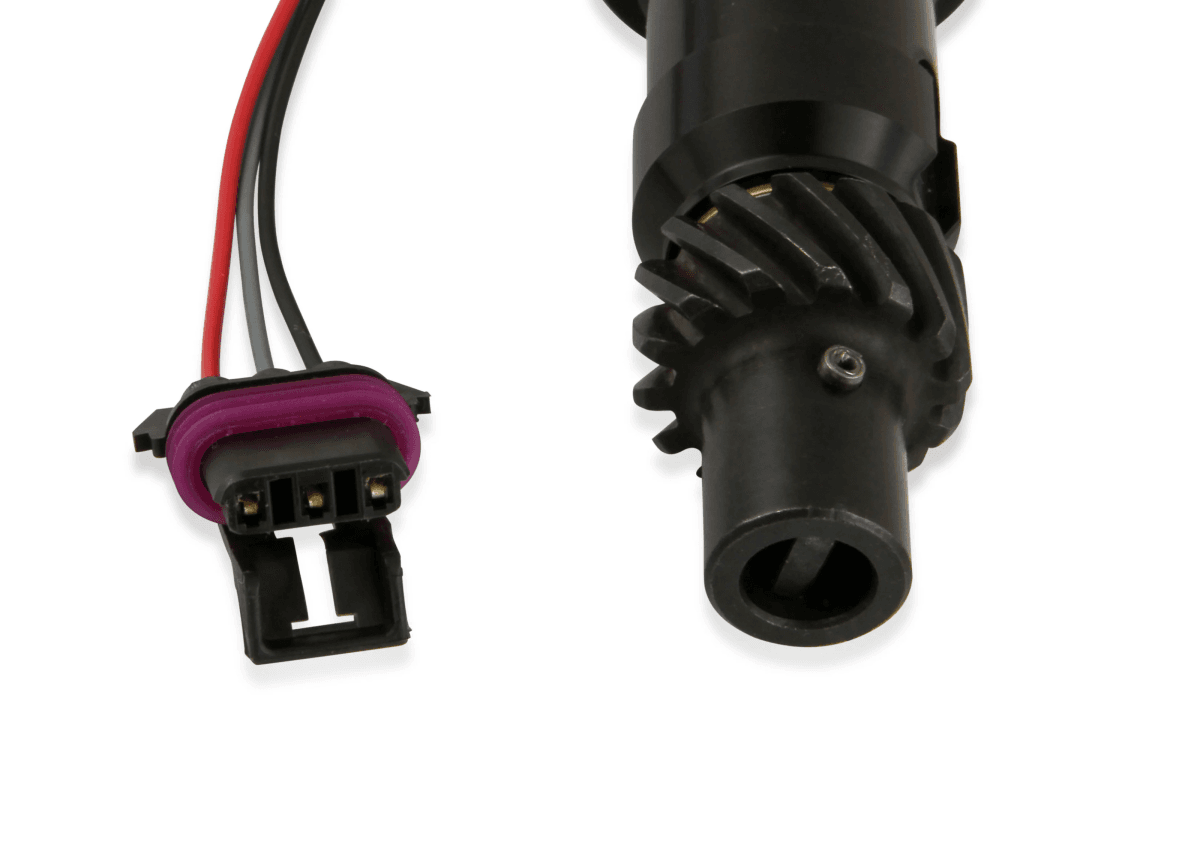 Holley Sniper EFI Hyperspark Distributor for 326-455 Pontiac Engines - Black Finish thumbnail 4
