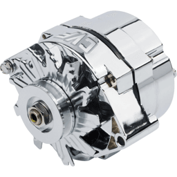 CVF GM 1-Wire 100 AMP Alternator - Chrome Plated