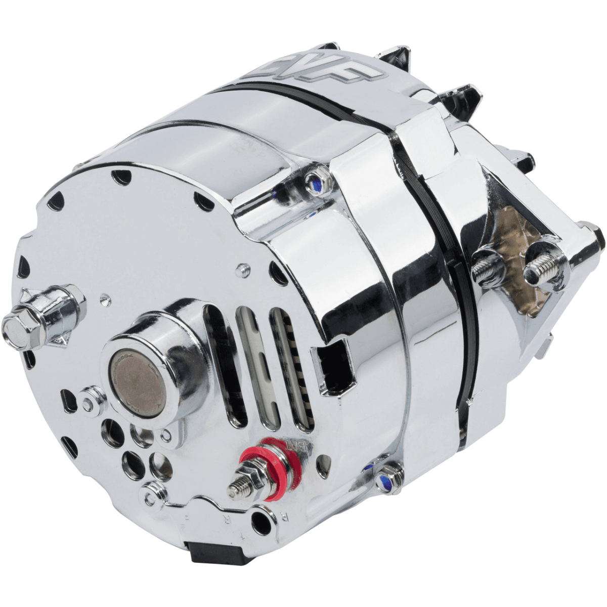 CVF Ford 1-Wire 140 AMP Alternator - Chrome Plated thumbnail 2