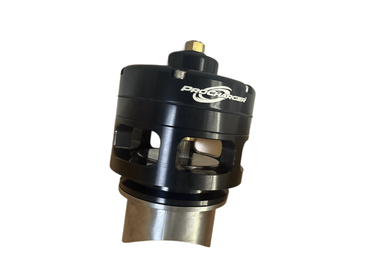 ATI Black Race Bypass Valve With V-Band Mounting Hardware - Open (Steel Flange) thumbnail 3