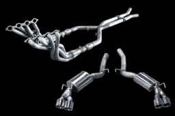 ARH Camaro ZL1/1LE 2012-2015 Long Tube Headers With Full Catted or Non-Catted X-Pipe and Quad Exit Polished Catback