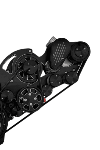 CVF BBC ProCharger Bracket for Mid-Mount CVF FEAD Systems thumbnail 4