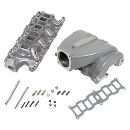Trick Flow R-Series Intake Manifolds for Ford 5.0L 75mm Silver