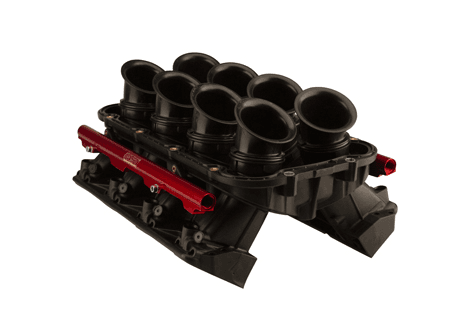 FAST LSXHR 103mm Rectangle Port High-Ram Intake Manifold Chevy LS7 - 40+ PSI thumbnail 2