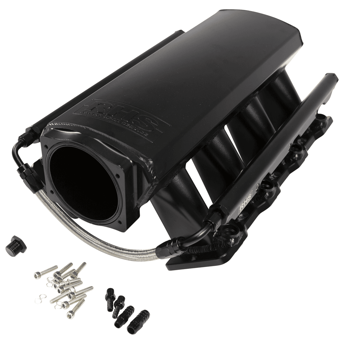 FAST LS1/LS2/LS6 103mm Billet Sheet Metal Rectangle Port Intake Manifold Chevy Cathedral Port - 25+ PSI