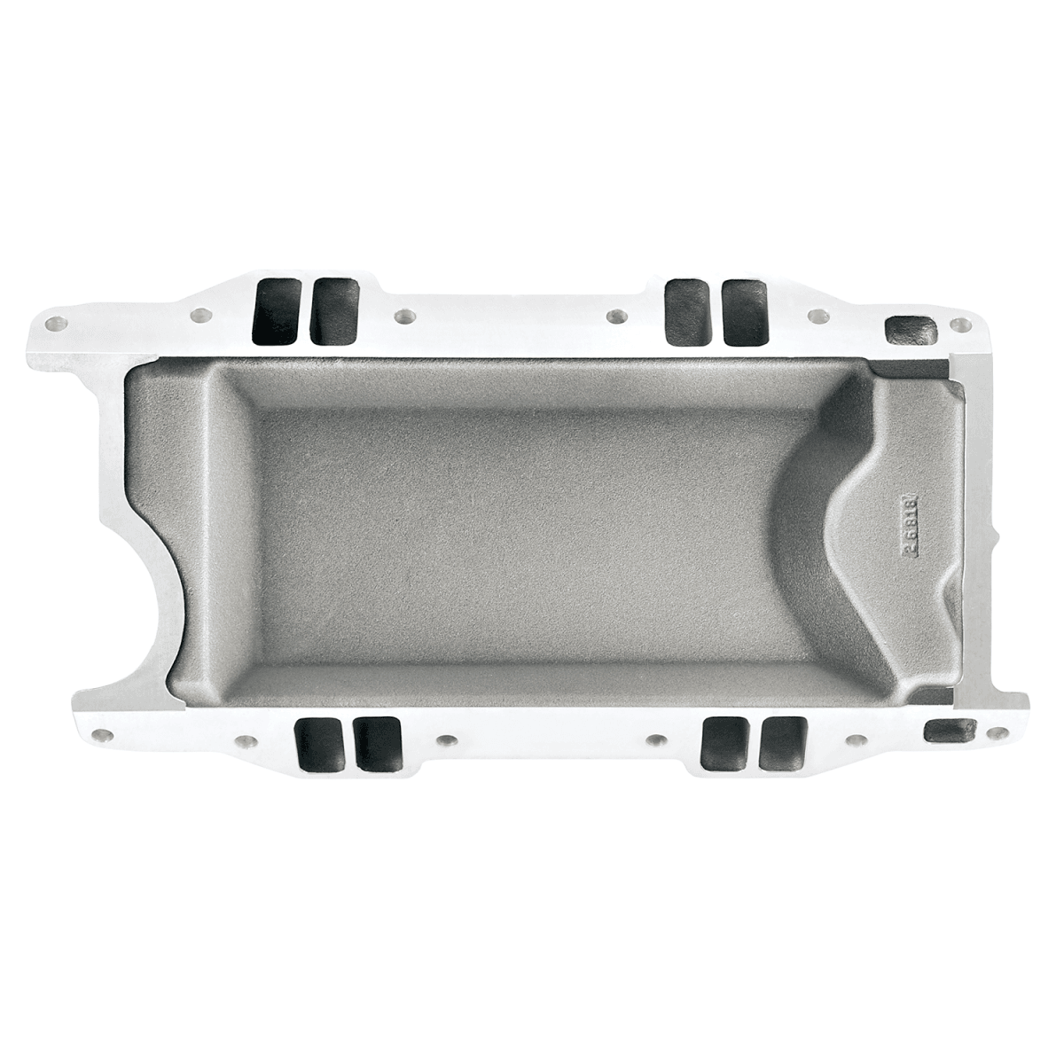 Edelbrock Performer RPM Air-Gap Dual Plane Non-EGR Black Intake Manifold for SBM LA Block 318/340/360 - Square Bore thumbnail 2