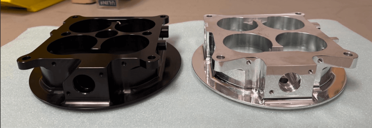 Accufab 4-Barrel 4500 Black Throttle Body thumbnail 2