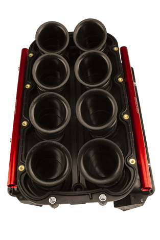 FAST LSXHR 103mm Rectangle Port High-Ram Intake Manifold Chevy LS3 - 40+ PSI thumbnail 4