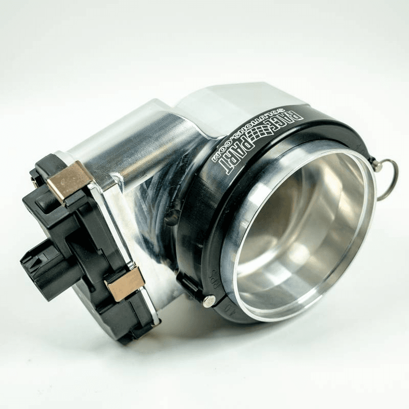 Nick Williams Drive-By-Wire 103mm Clamshell Clamp Natural Throttle Body DBW w/ Weld Ferrules   thumbnail 2