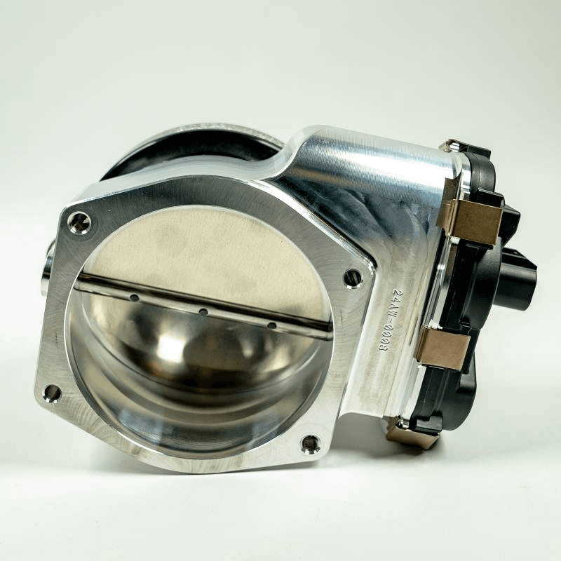 Nick Williams Drive-By-Wire 103mm Clamshell Clamp Natural Throttle Body DBW w/ Weld Ferrules   thumbnail 3