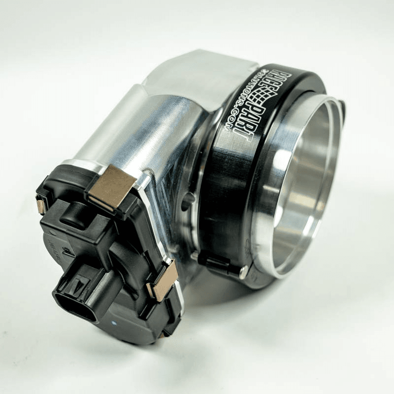 Nick Williams Drive-By-Wire 103mm Clamshell Clamp Natural Throttle Body DBW w/ Weld Ferrules   thumbnail 4