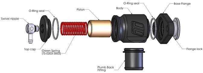 Kompact Plumb Back Valve (Diverter Valve) Suit Mazda 3/6 MPS thumbnail 7