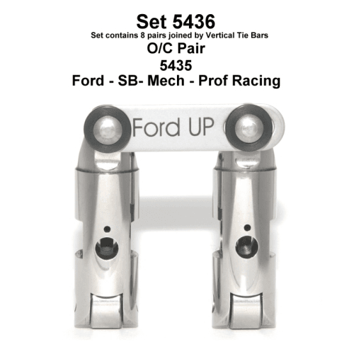 Morel 5436 Ultra Pro Series Racing Solid Roller Lifters for SBF Windsor/Cleveland Engines 289/302/351W/351C/400M thumbnail 2