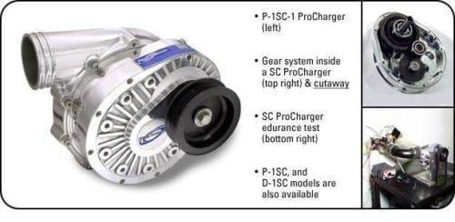 ProCharger SBC/BBC 8-Rib Supercharger Drive Intercooled Kit With P-1SC Headunit For EFI/Carb thumbnail 3