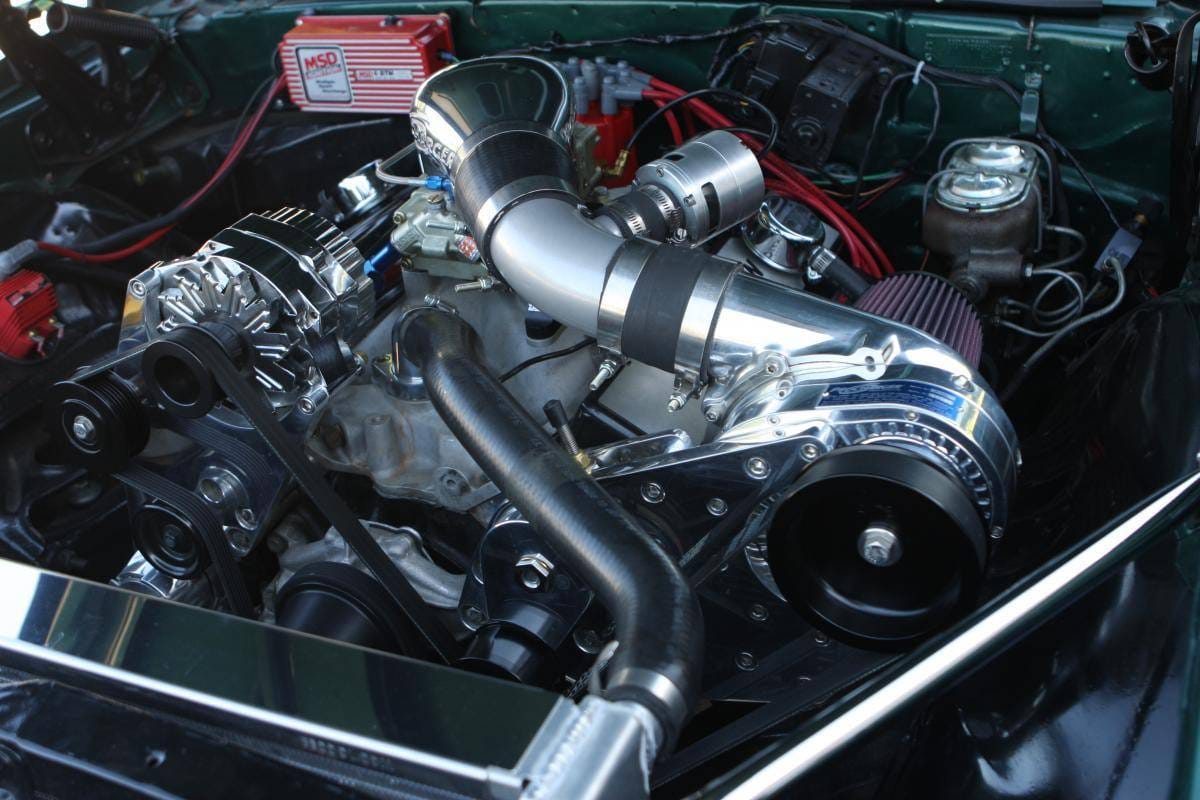 ProCharger SBC/BBC 12-Rib Supercharger Drive Intercooled Kit With D-1SC Headunit For EFI/Carb thumbnail 2